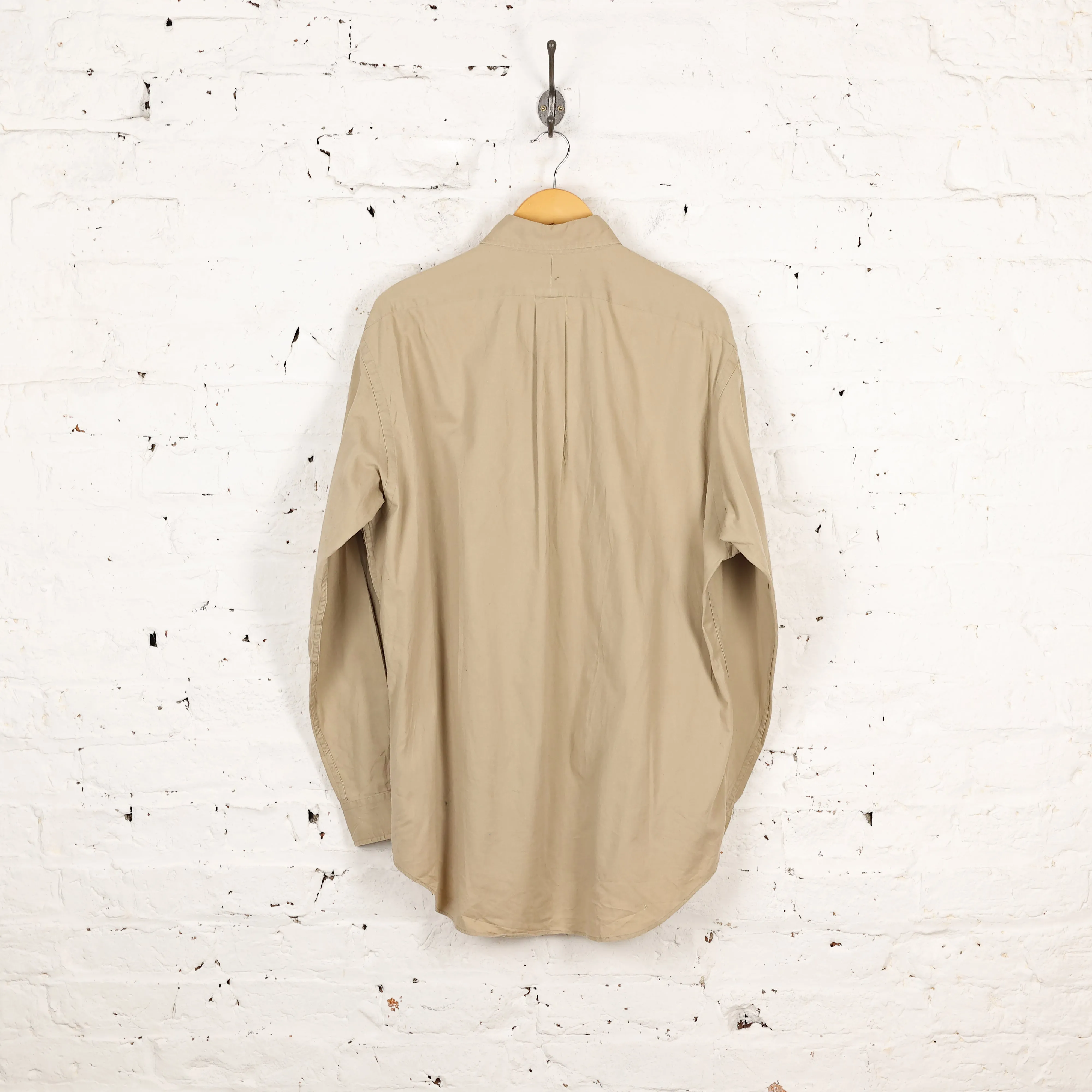 Ralph Lauren Blake Oxford Style Shirt - Beige - M